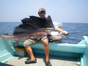 やっとあがった　推定45Kg 　長かったねぇ